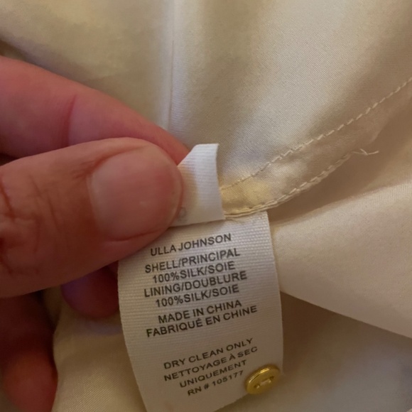 Ulla Johnson size 6 silk dress - Picture 5 of 5